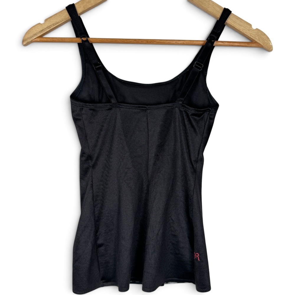 Ruby Ribbon Cami Tank Top Size 32 Slimming Compression Shapewear Shaping Bra